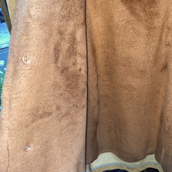 🎉HP🎉 Vintage Mens Tan Corduroy Removable Wool-lined Blazer - Picture 16 of 16